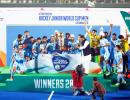 Dominant India down Belgium to win Jr Hockey World Cup title