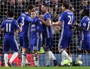 High-flying Chelsea keep focus, United still hopeful of EPL title