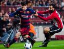 Messi, Ibrahimovic dominate European football weekend