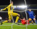 EPL PHOTOS: Vardy steals the show, Man City grind out win