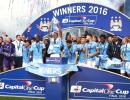 Manchester City beat Liverpool to win League Cup