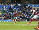 West Ham thrash Blackburn to reach FA Cup quarters