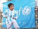 Messi makes five-year old Afghan boy's day