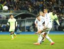 Champions League: City record big win in Kiev; Atletico-Eindhoven in goalless draw