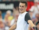 Brisbane International: Tomic proving to be giant killer at 'home'