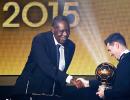 PHOTOS: Messi 'grateful to football, fans on claiming fifth Ballon d'Or