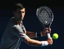 Record-chasing Djokovic ready to rumble in Melbourne heat