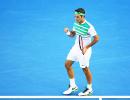 Aus Open PHOTOS: Federer, Djoko, Sharapova cruise; Wozniacki stunned