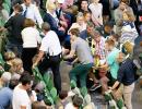 Ivanovic bows out after coach hospitalised following collapse in stands