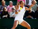 Cibulkova on a roll, while Bouchard loses her cool