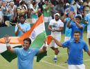 Davis Cup: Paes, Bopanna seal play-off place with easy win