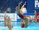 How Russia's synchro stars provide bright contrast their doping scandal