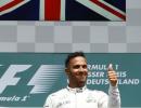 F1: Hamilton powers to victory in German Grand Prix