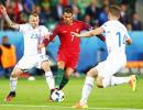 Euro: Debutants Iceland hold Ronaldo's Portugal to shock draw