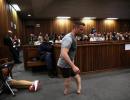 Pistorius walks on stumps in court; to be sentenced on July 6