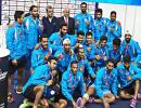 Hockey India rewards team for claiming silver medal