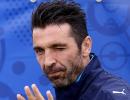 Euro 2016: Buffon misses Italy training with fever