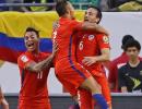 Copa America: Chile beat Colombia to set up final against Argentina