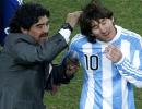 President, Maradona urge Messi to stay with Argentina