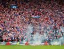 Euro 2016: Flares on pitch raise serious security concerns