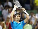 Miami Open: Djokovic continues winning run, Del Potro out