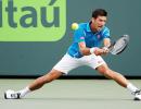 Miami Open: Djokovic moves into quarters; Halep ousted