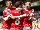 EPL PIX: Man Utd win; Sunderland boost survival hopes