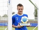 Leicester's Vardy is Premier League Player of the Season