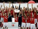 PHOTOS: Bayern celebrate Bundesliga title, Stuttgart relegated