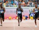 Gatlin breezes to victory in 100m at Shanghai Diamond League