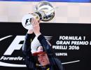 Spanish Grand Prix: Verstappen makes F1 history