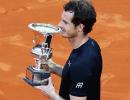 Italian Open: Djokovic suffers rare loss as Murray takes Rome title