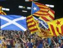 Catalan nationalists to give Scottish flags to Barcelona fans