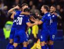 PHOTOS: Leicester reach last 16 but Spurs knocked out