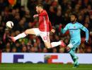 PHOTOS: Rooney ignites Man Utd; Inter slump out of Europe