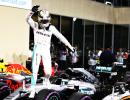 Abu Dhabi GP: Hamilton on pole for F1 title showdown