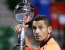 Kyrgios keeps cool to win Japan Open