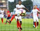 Rashford bags hat-trick on England Under-21 debut