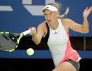 US Open PIX: Wozniacki drops Sevastova; Djokovic, Kerber also reach semis