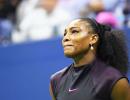 PHOTOS: When Serena was hit by a double whammy