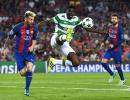 Champions League PIX: Messi sets hat-trick record; PSG wasteful