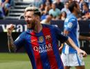 Messi, Suarez and Neymar fire Barcelona to easy win