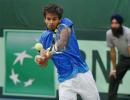 Davis Cup: Nagal shows spark but Spain inflict 5-0 whitewash on India