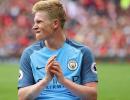 Guardiola hopeful of De Bruyne return in three weeks