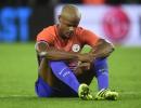 Man City's Kompany sidelined with groin injury