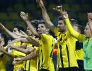 Bundesliga: Dortmund join Bayern on top