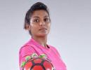 Indian footballer Aditi makes a stellar comeback