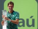 Federer downs Nadal to claim Miami Open final