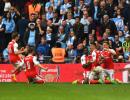 Arsenal edge City to set up FA Cup final with Chelsea