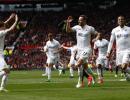 EPL: United's top four hopes suffer after Swansea draw